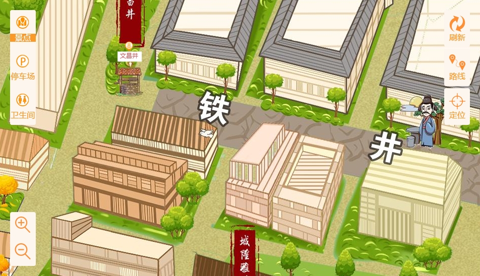 阿拉善右智慧景区：手绘地图与语音导览的完美融合